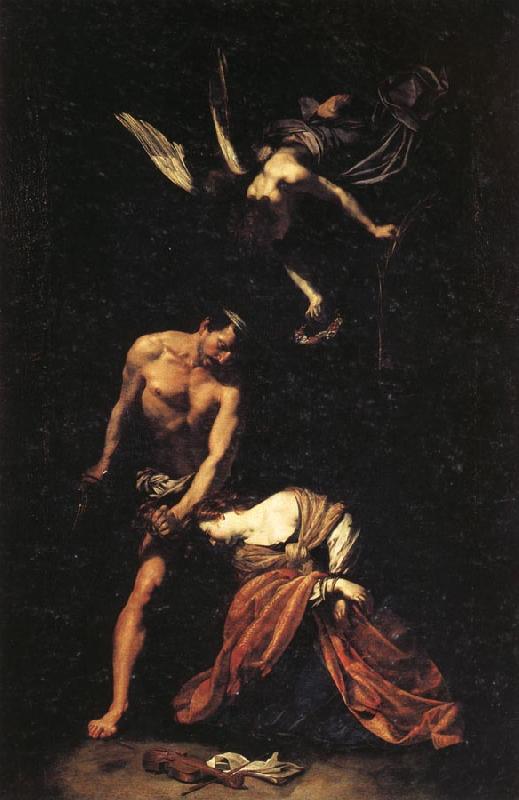 Orazio Riminaldi The Maryrdom of St.Cecilia Sweden oil painting art